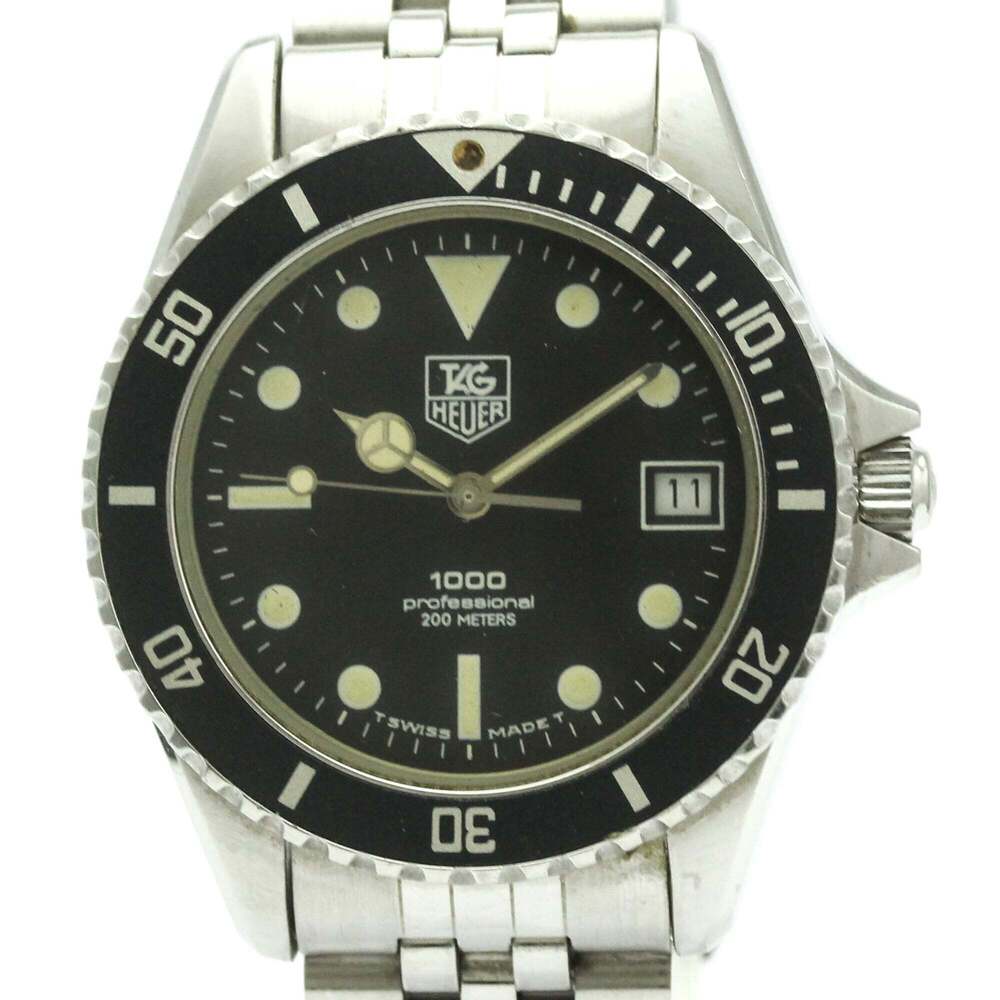 TAG HEUER 1000 Stainless Steel Quartz Mens Watch 980.013